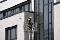 Fassadenfeuer Baustelle Koeln Kalk Dillenburgerstr P28